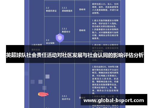 英超球队社会责任活动对社区发展与社会认同的影响评估分析